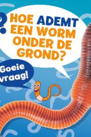 Hoe ademt een worm onder de grond?