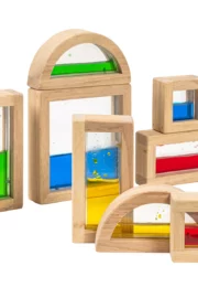 Sensorische blokken | Met water | 8-delig